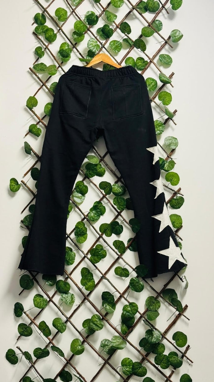 Black "3 Star" Sweats