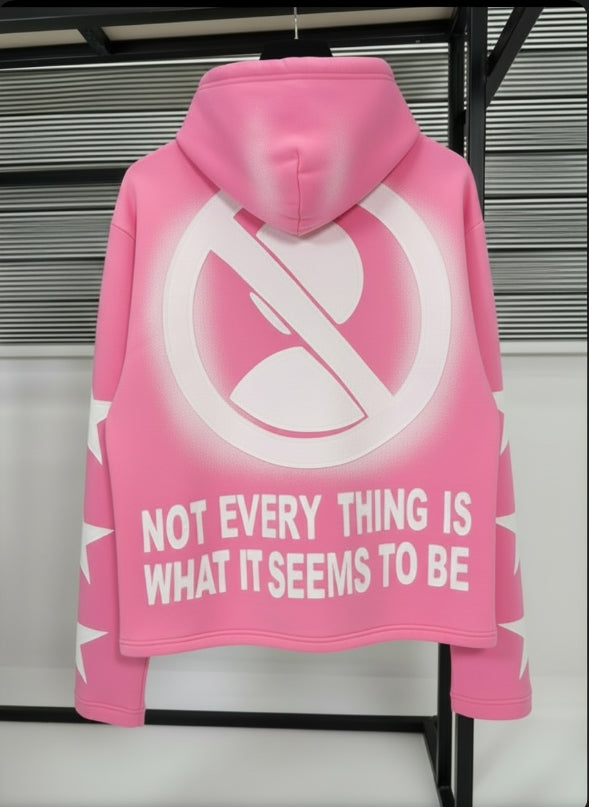 Pink "3 STAR" Zip up